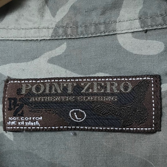 Camo Button Down - Picture 3 of 3